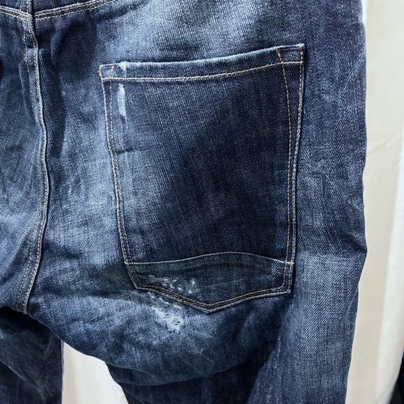 CLOSED Made in Italy Distressed REDDING Denim Jeans Slim Pants - Picture 4 of 14